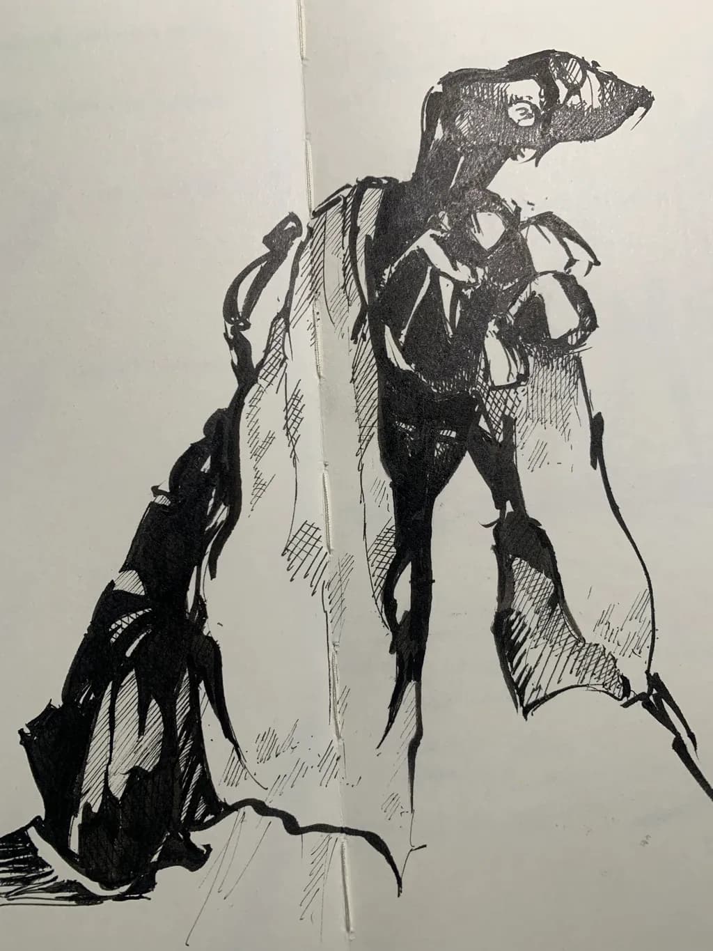 Monochrome Figure Study