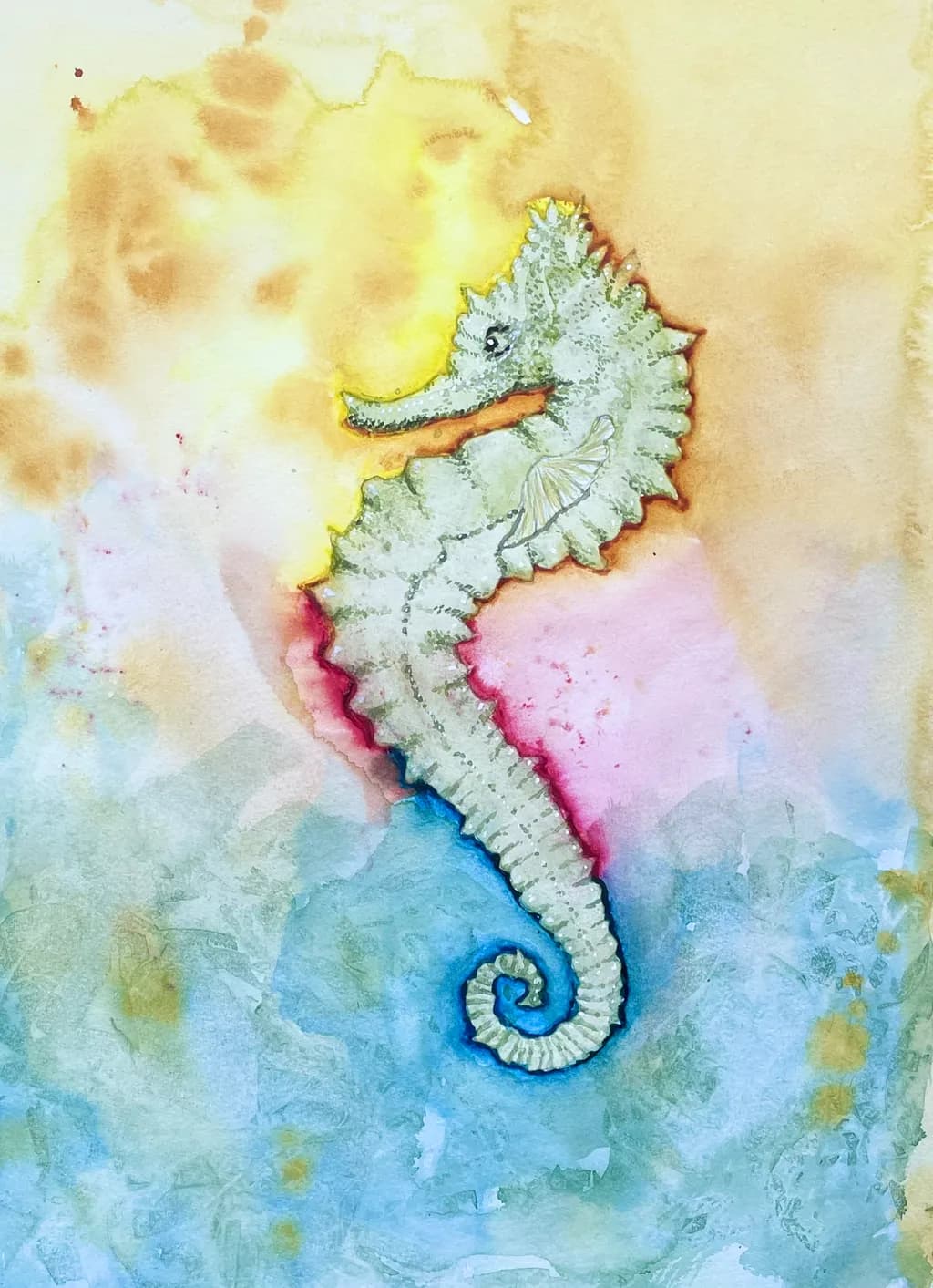 Colorful Seahorse Delight