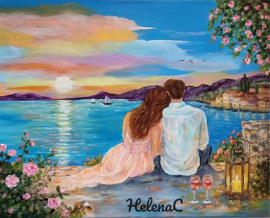 Sunset Embrace