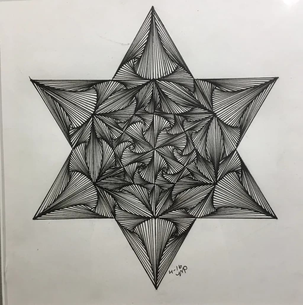 Geometric Starburst