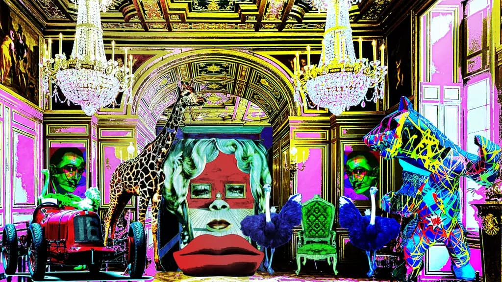 Châteaux Pop Art