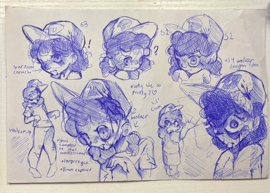 Character Exploration Sketch