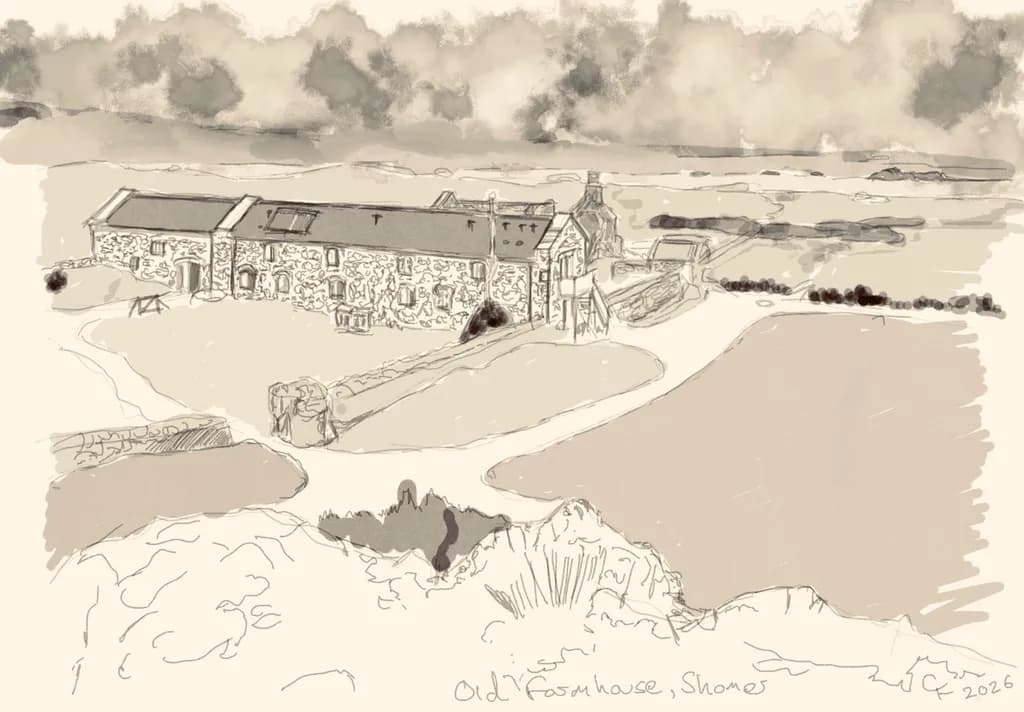 Coastal Stone Farmhouse