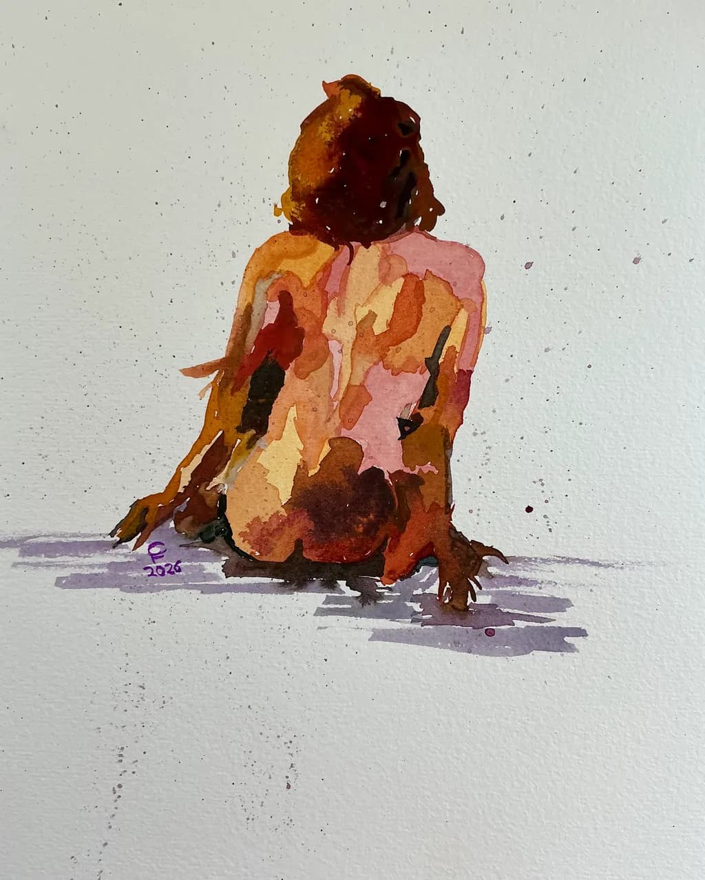 Seated Reflection