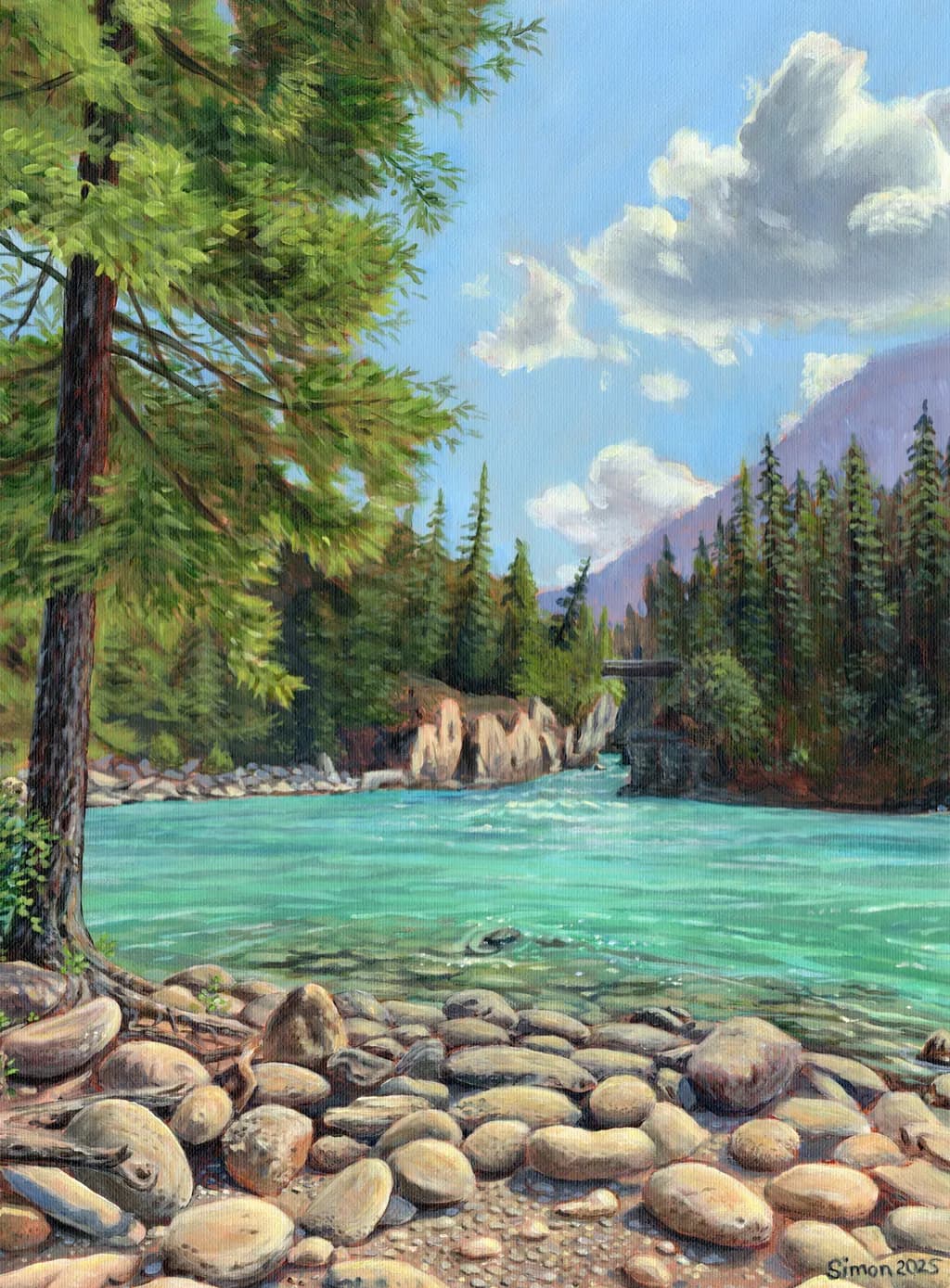 Fraser River at Robson Meadows Campground