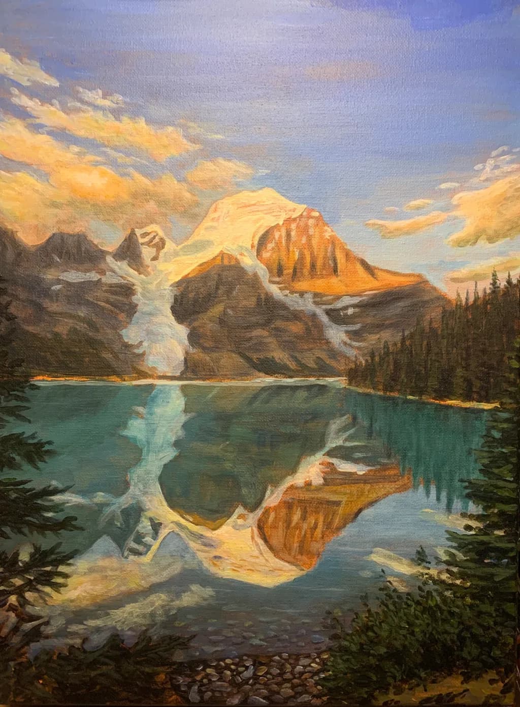 Berg Lake, Mt. Robson