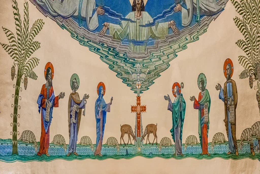 Mural at St. Joseph Church