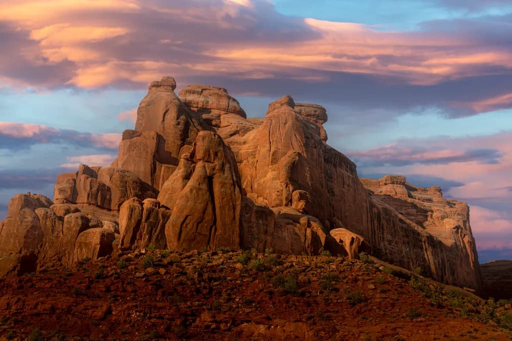 Morning in Arches