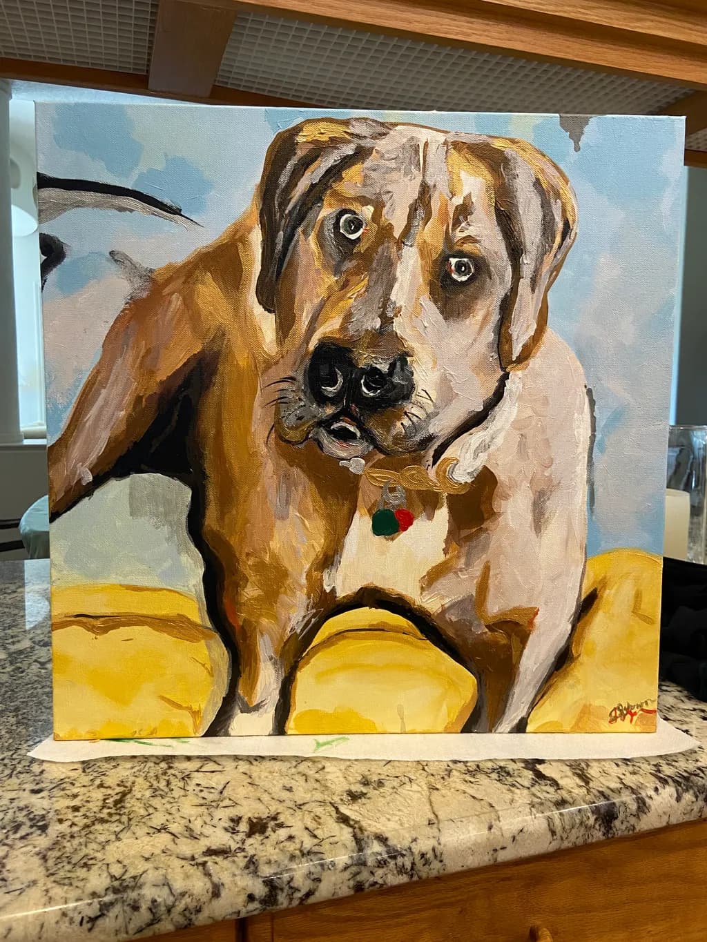 Playful Pup Portrait