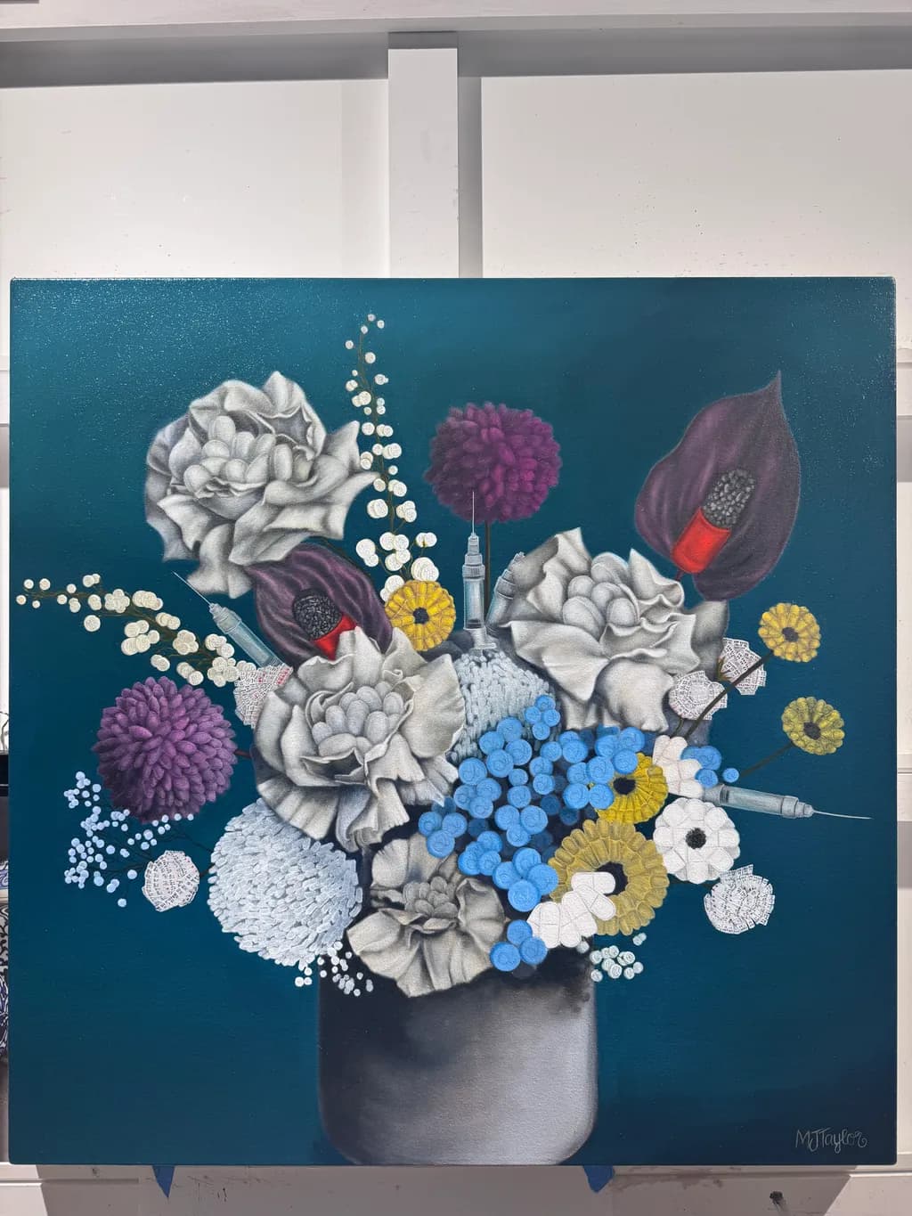 Contrasting Blooms
