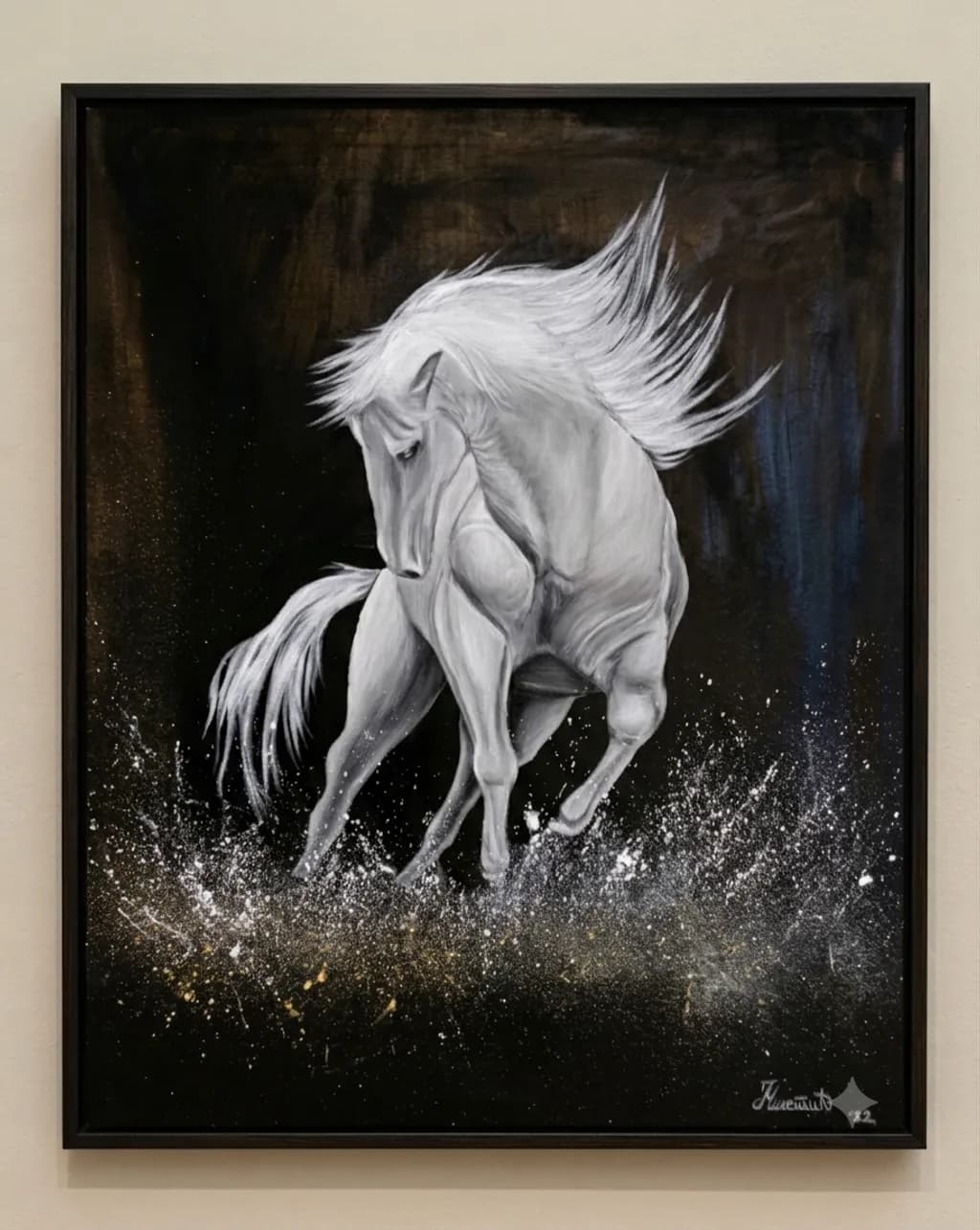 White Stallion Burst