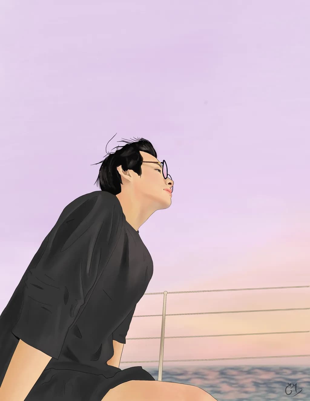 Contemplation at Dusk