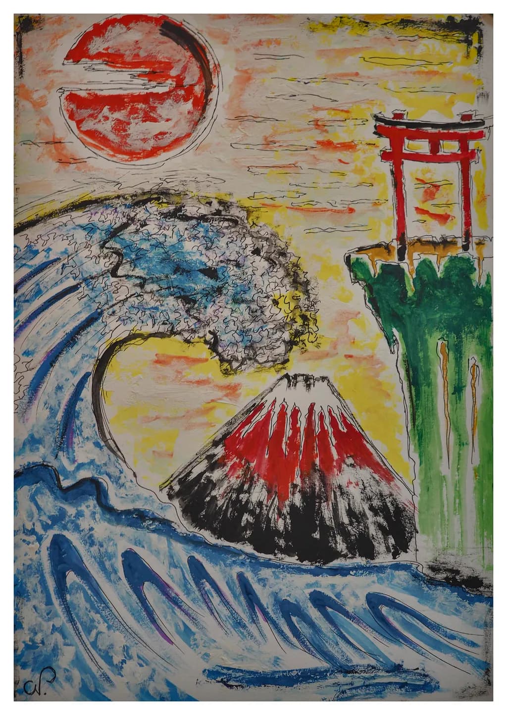 Inspired by Hokusai