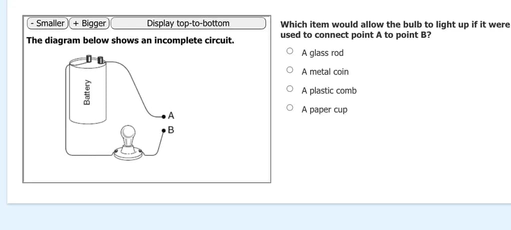 Incomplete Circuit Diagram