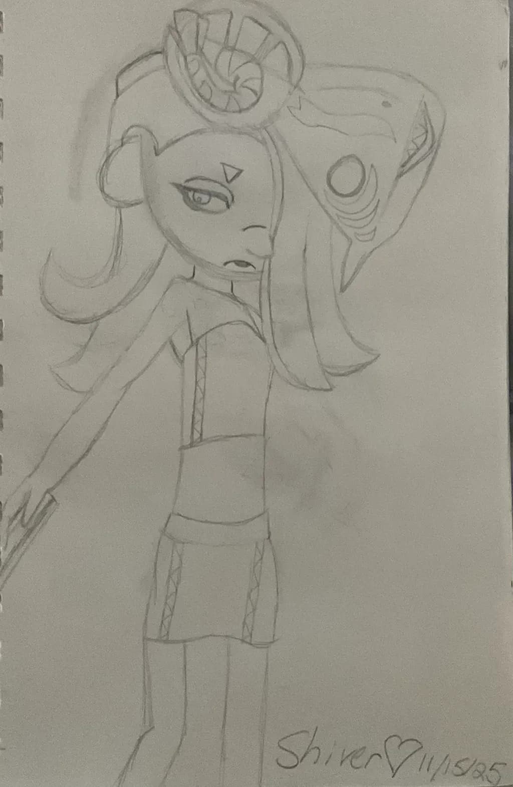 Edgy Character Sketch