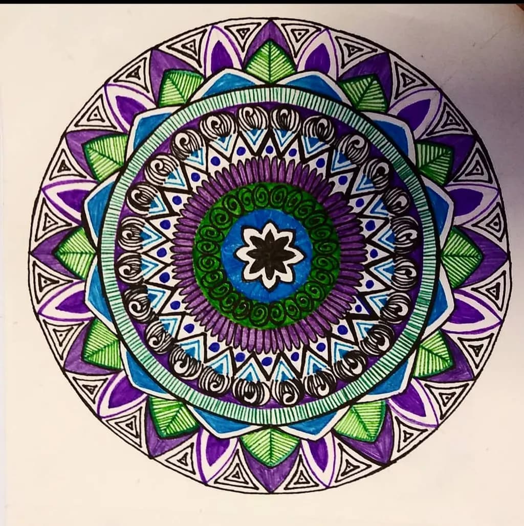 Colorful Mandala Harmony