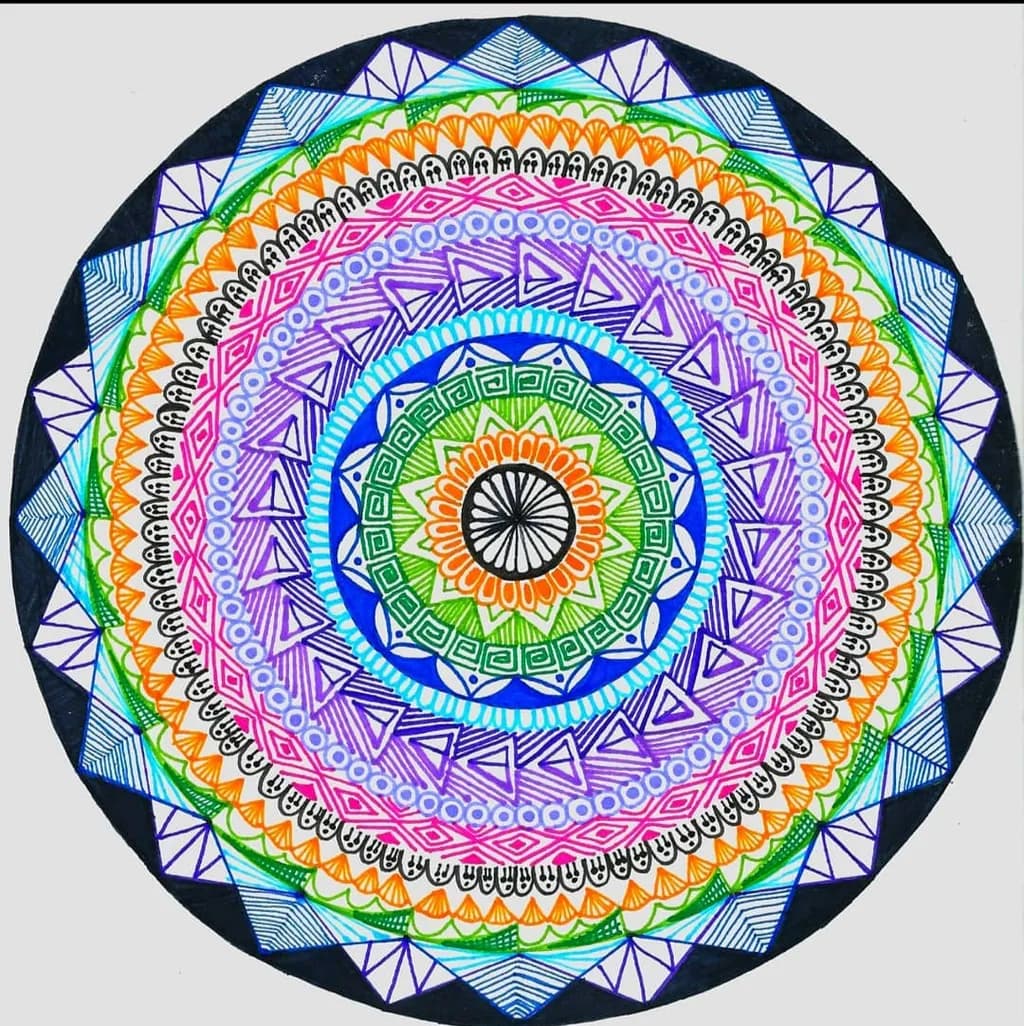 Colorful Mandala Design