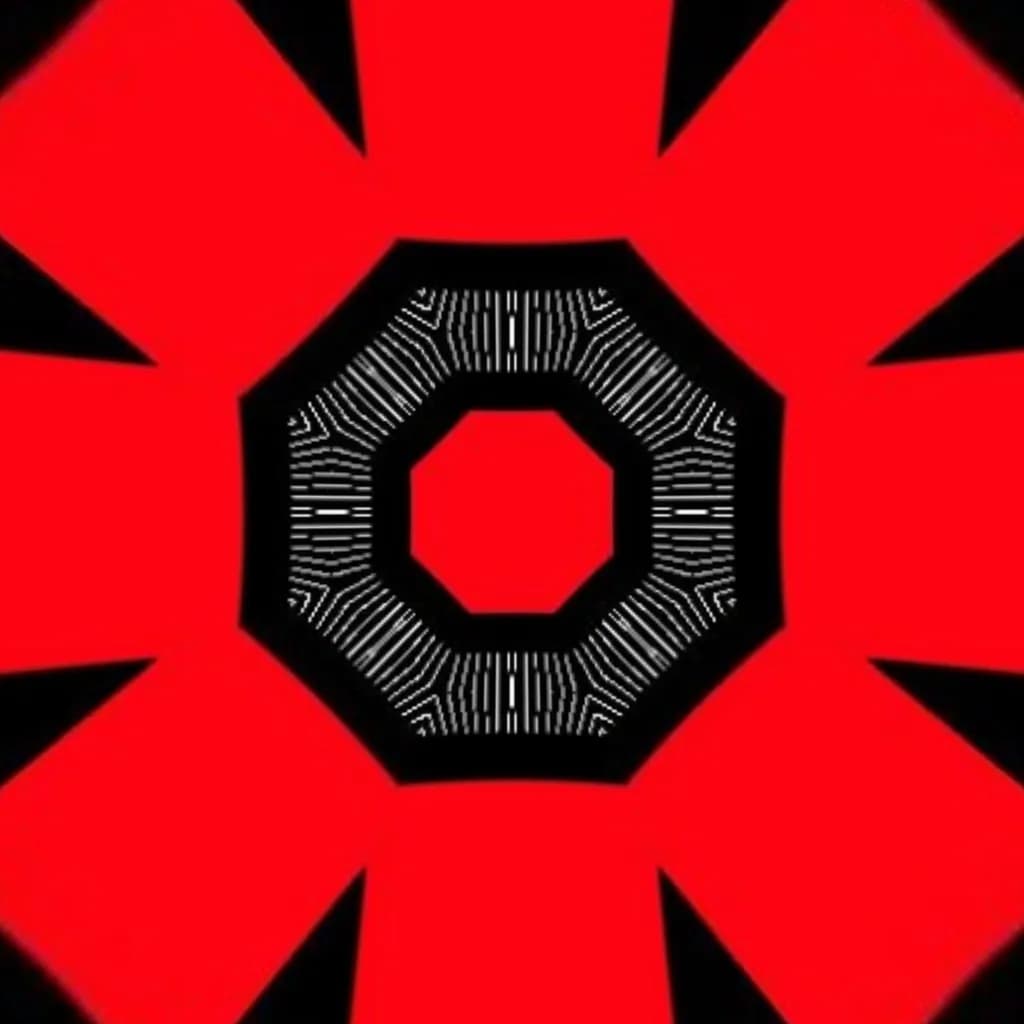 Geometric Bloom Pattern