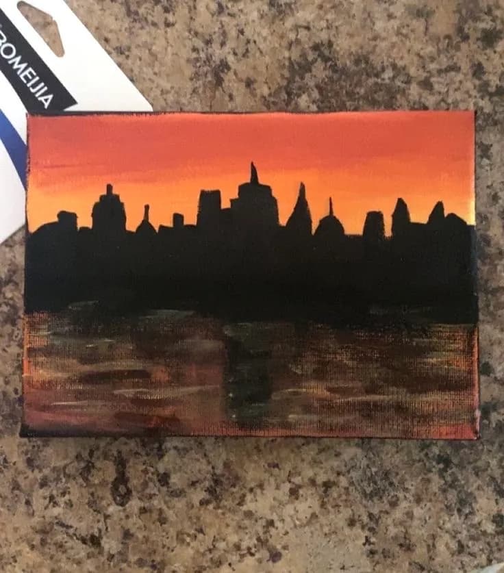 Cityscape Sunset