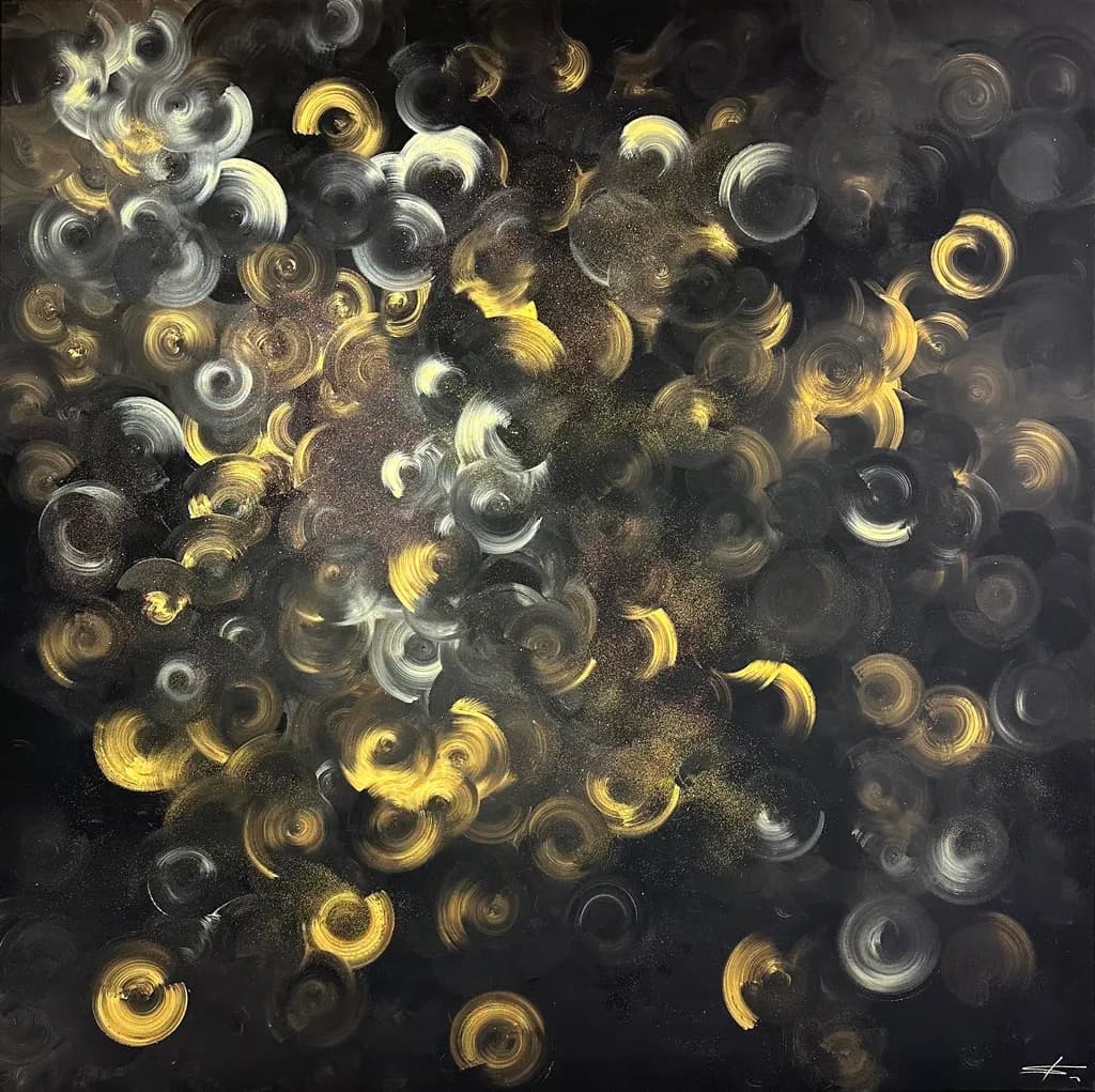 Golden Swirls