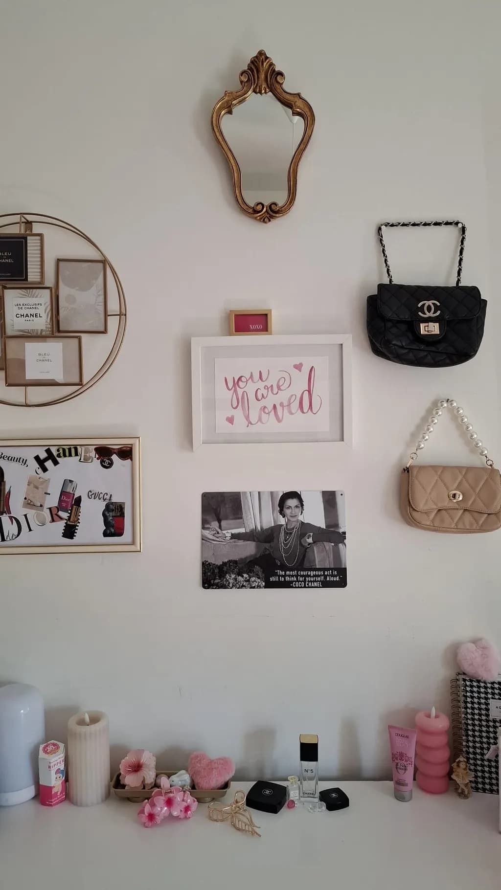 Chanel Wall Display