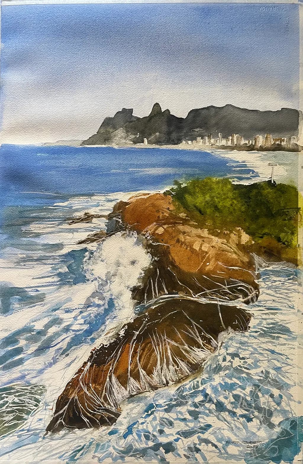Coastal Rocks and Waves