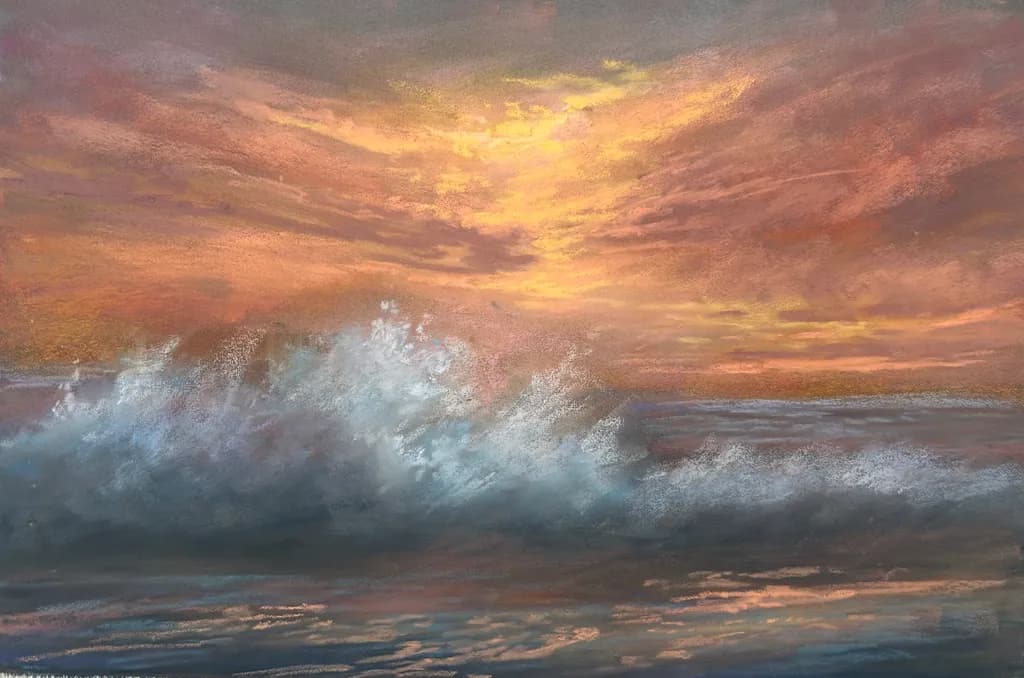 Sunset Waves
