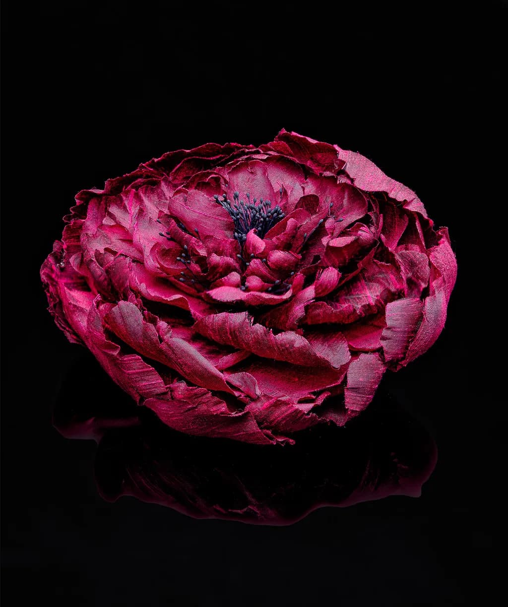 Crimson Red Flower