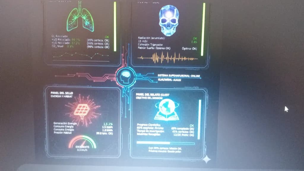 Futuristic Health Interface