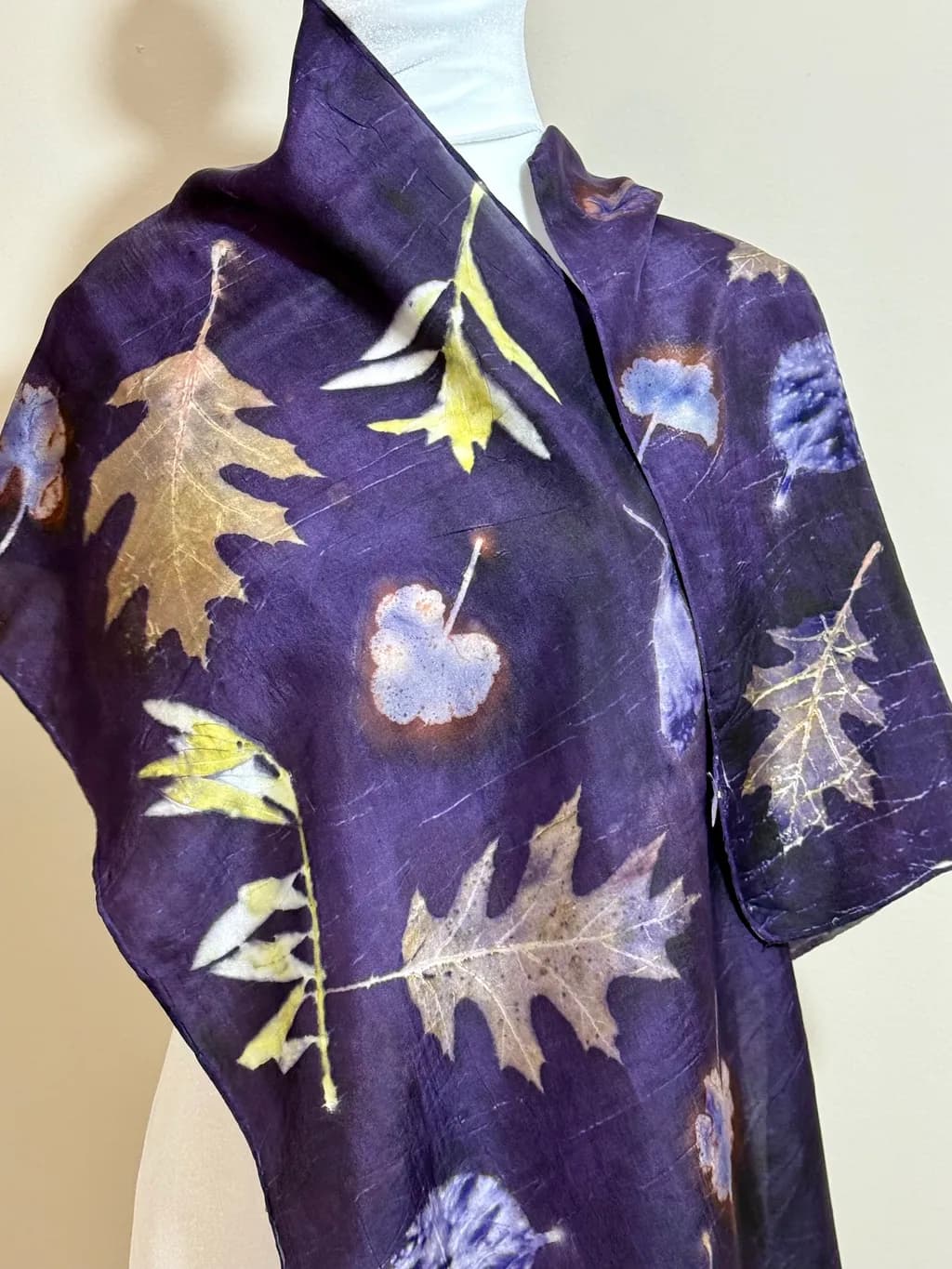 Botanical Imprint Scarf