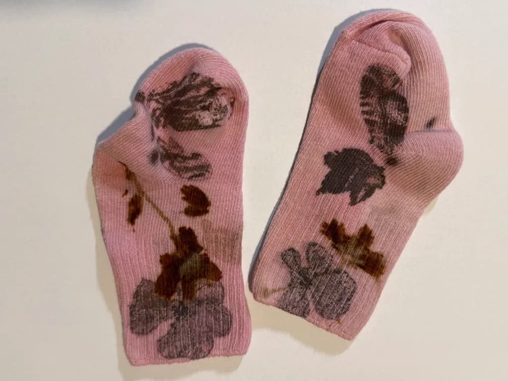 Faded Leaf Imprint