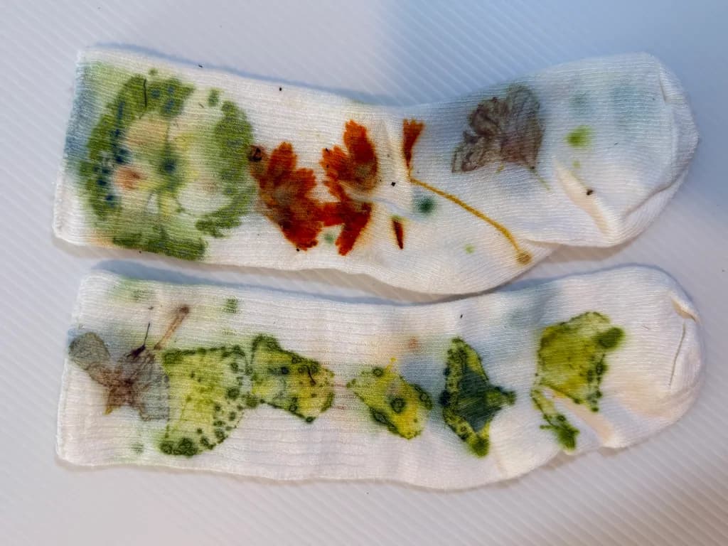 Botanical Impressions Socks