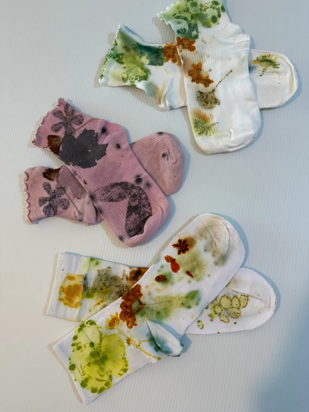 Botanical Impressions Socks