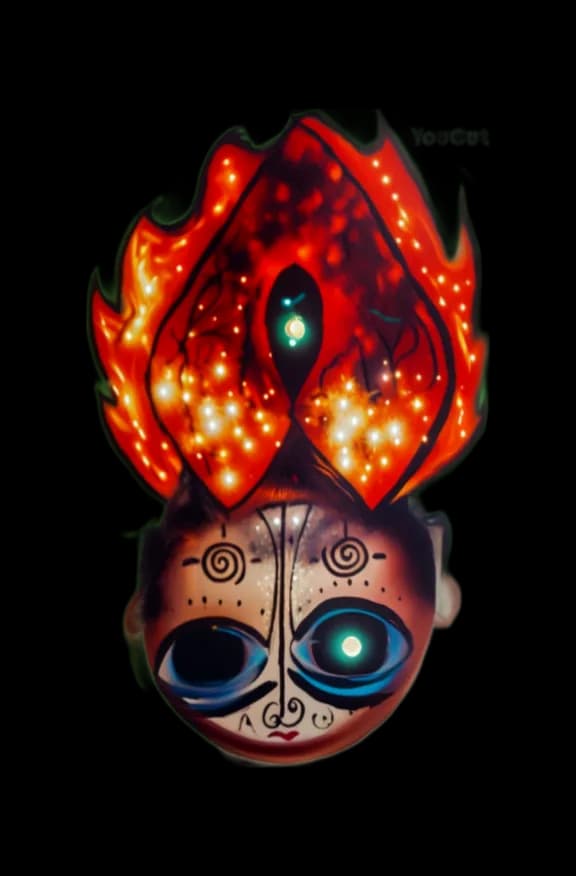 Fiery Visage
