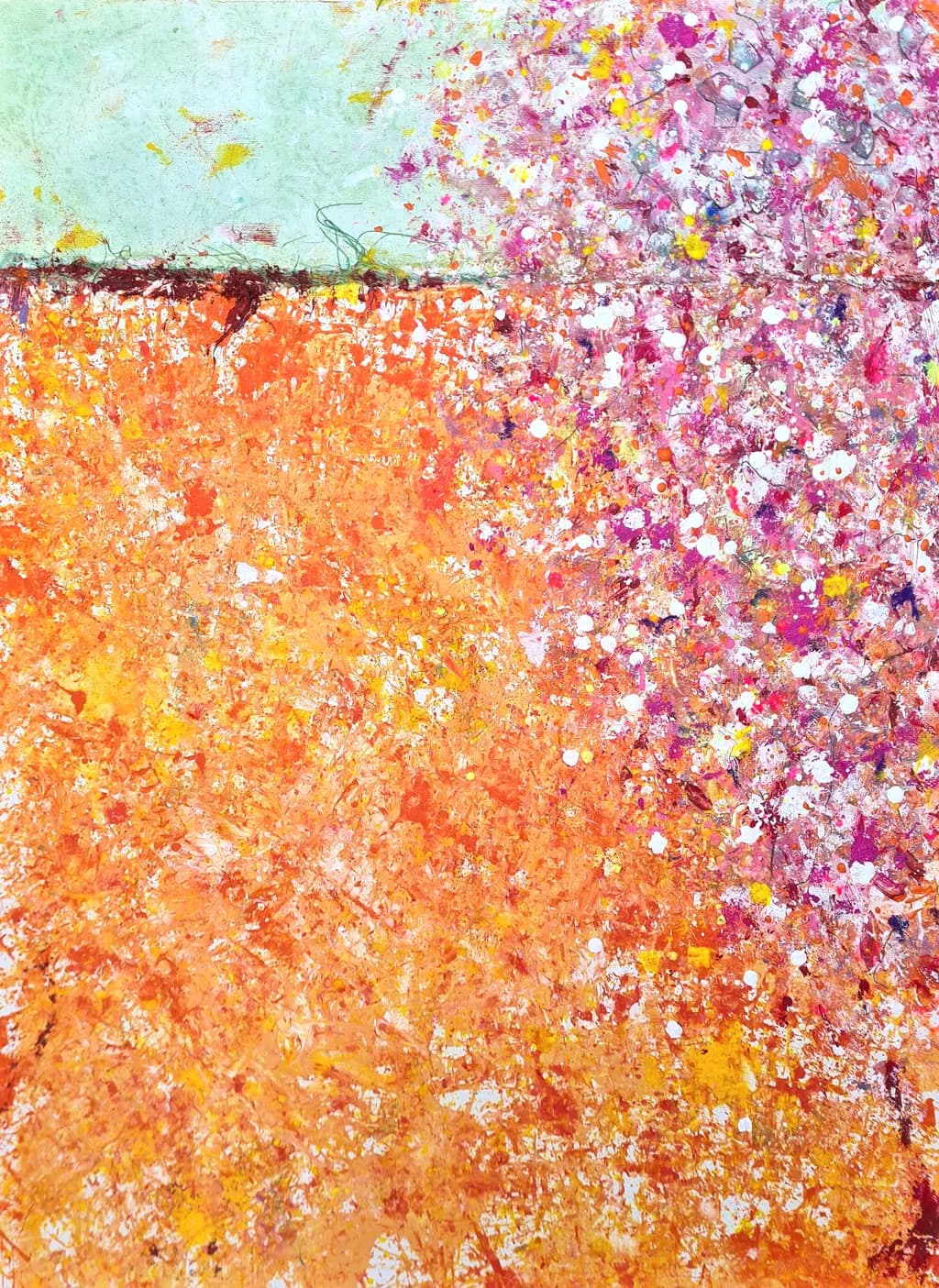 Sunburst Splatter