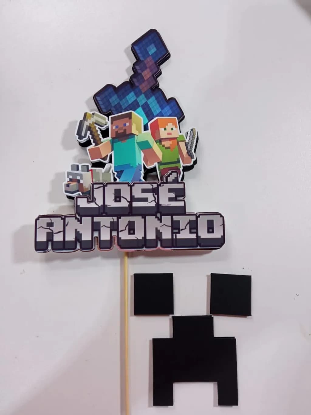 Minecraft Adventure Nameplate