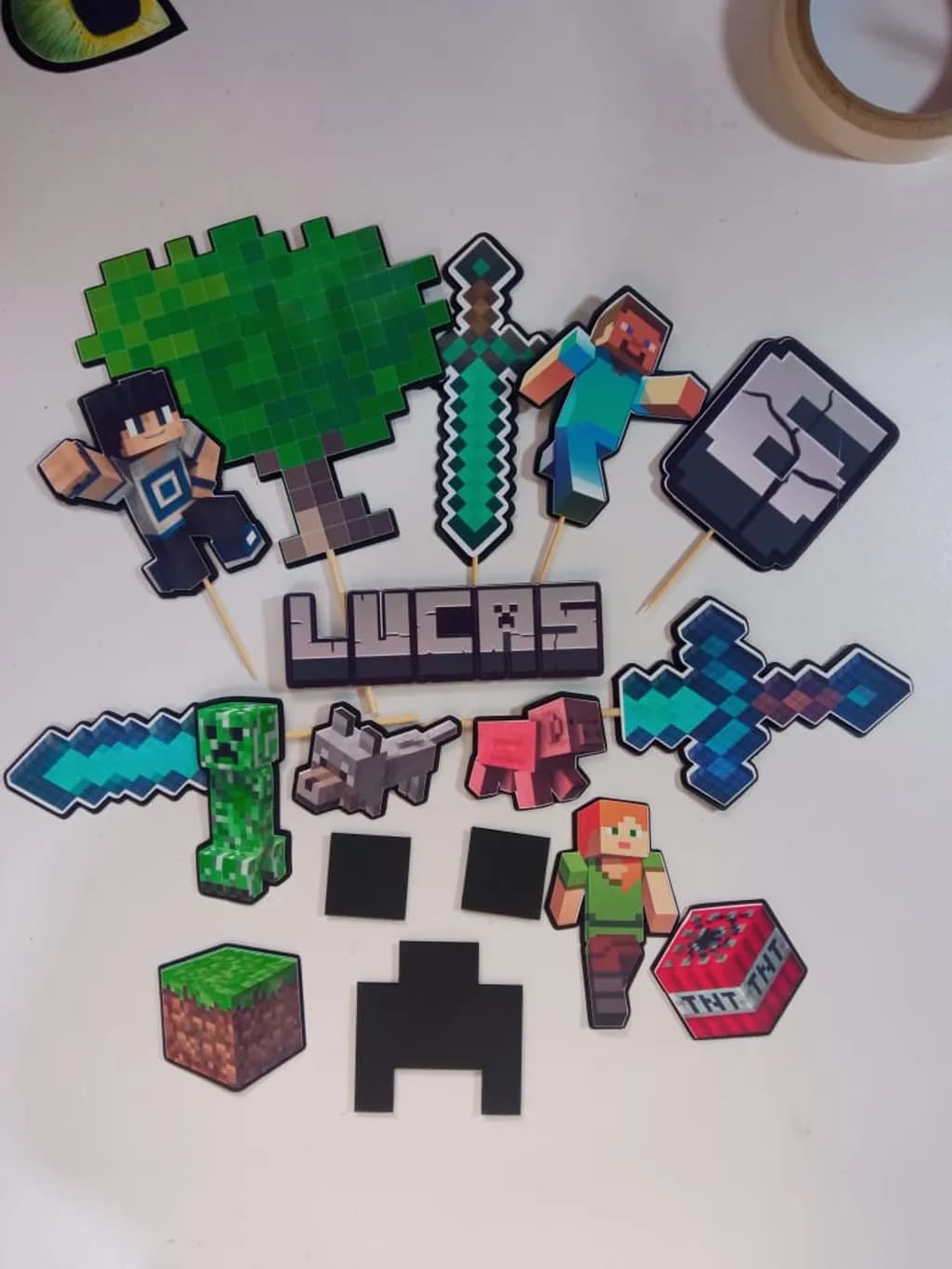 Minecraft Adventure Set Lucas