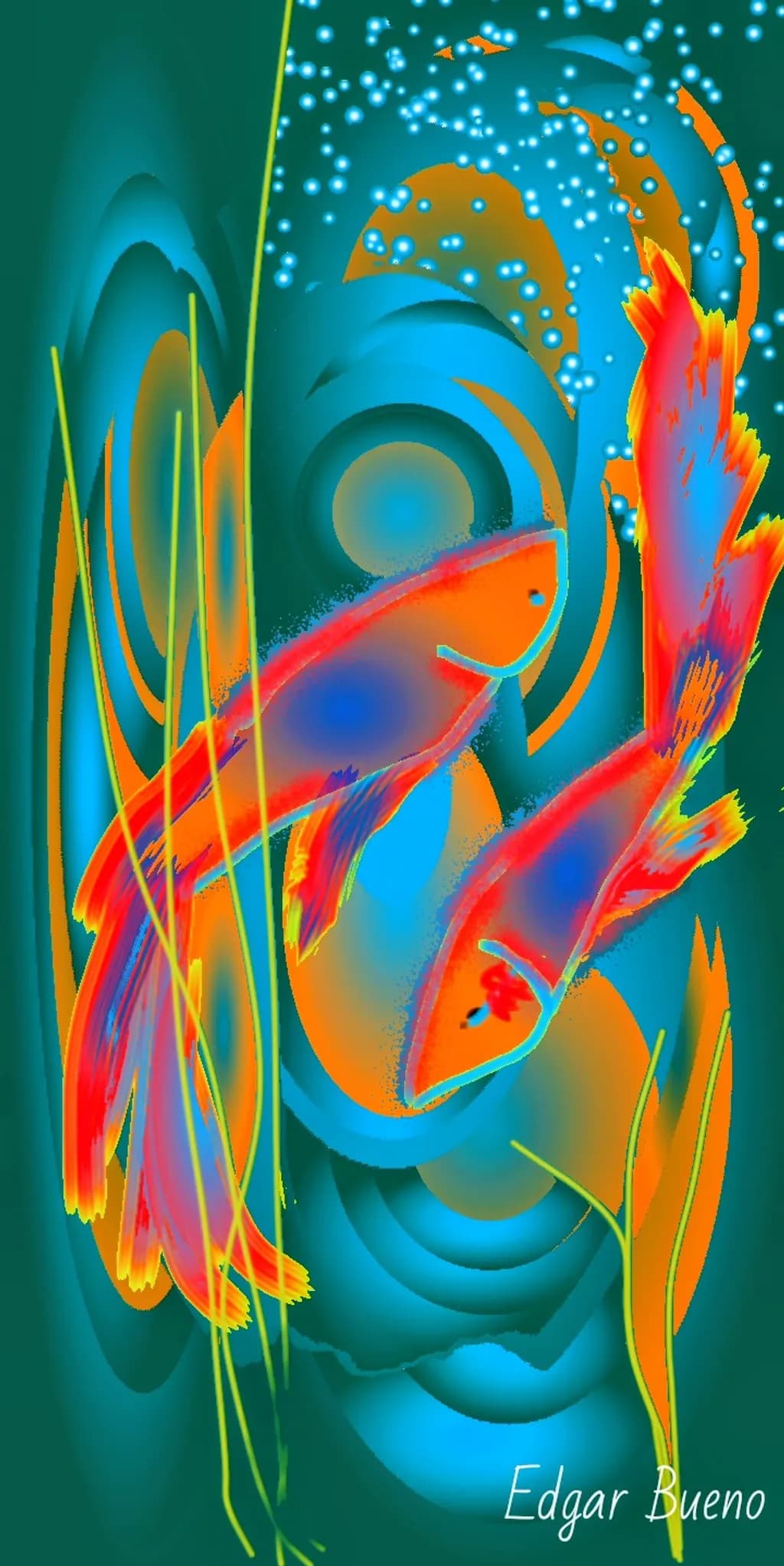 Colorful Koi Dance