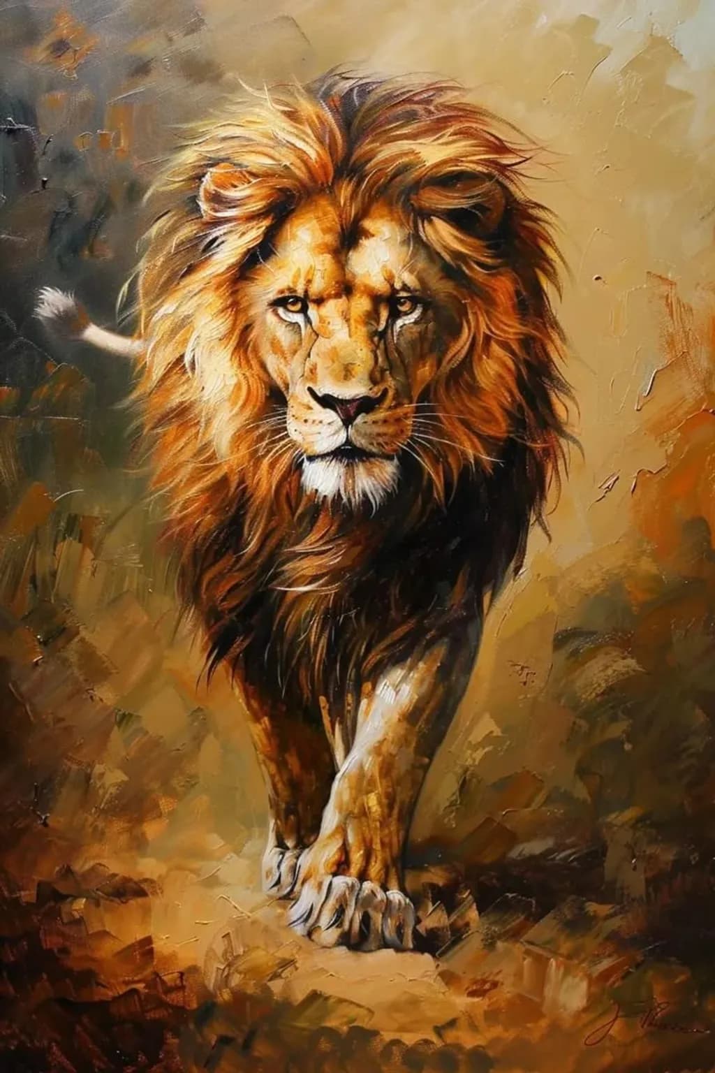 Majestic Lion