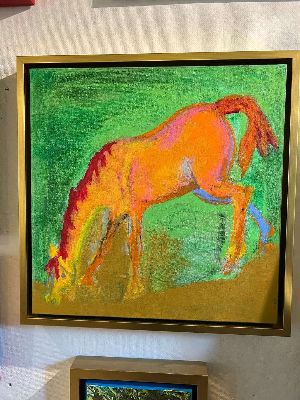 Grazing Horse