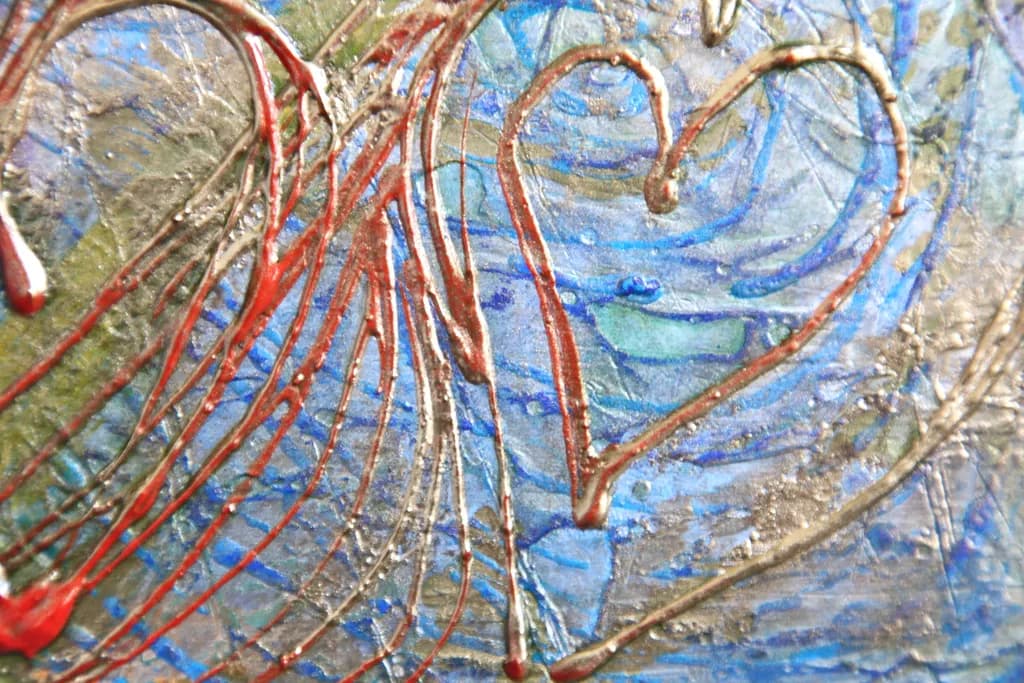 Heartstrings in Blue