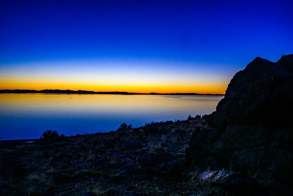 Antelope Island Sunset