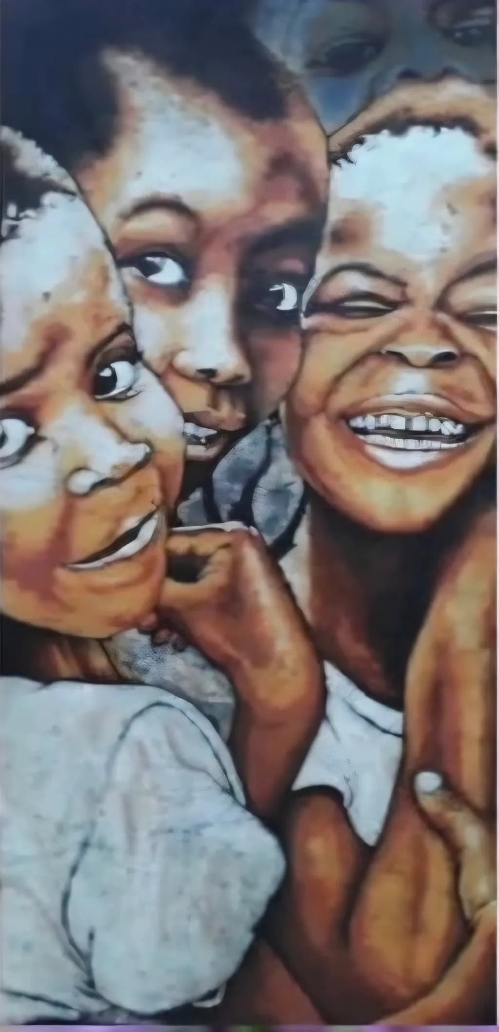 Joyful Children Embrace