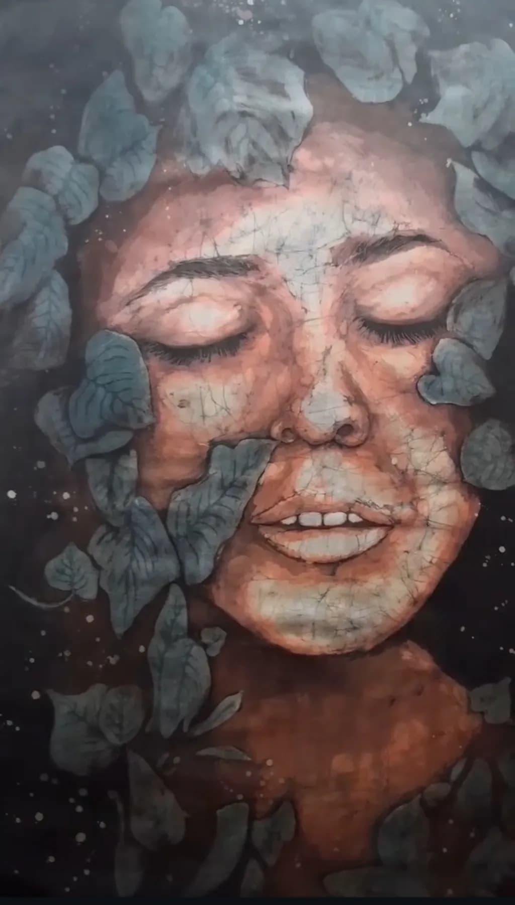 Leaf Veiled Portrait