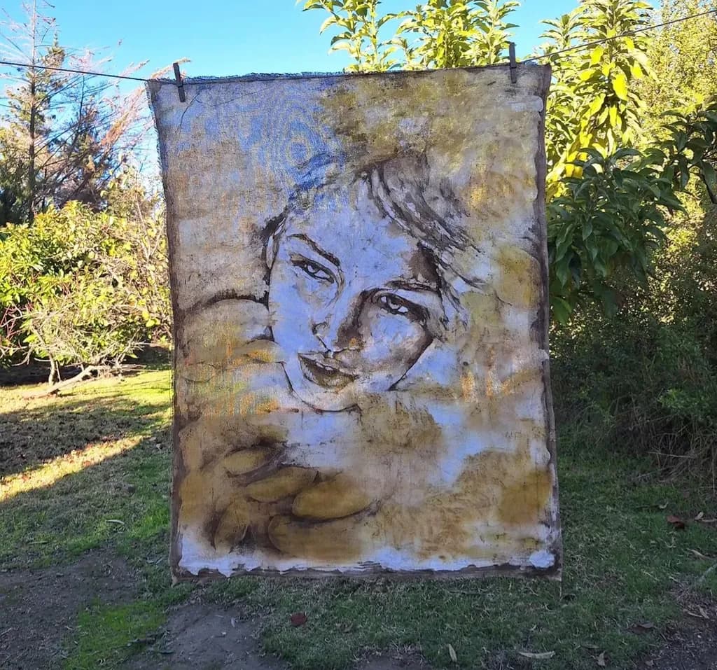 Pensive Portrait Canvas