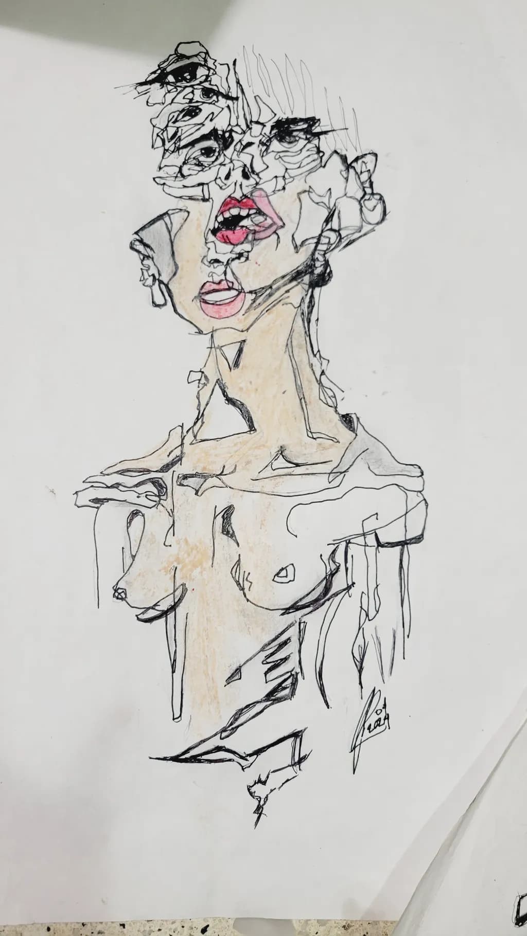 Distorted Portrait
