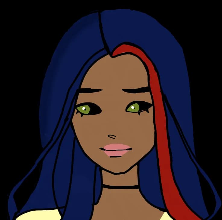 Colorful Character Portrait