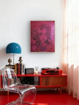 Crimson Portrait
