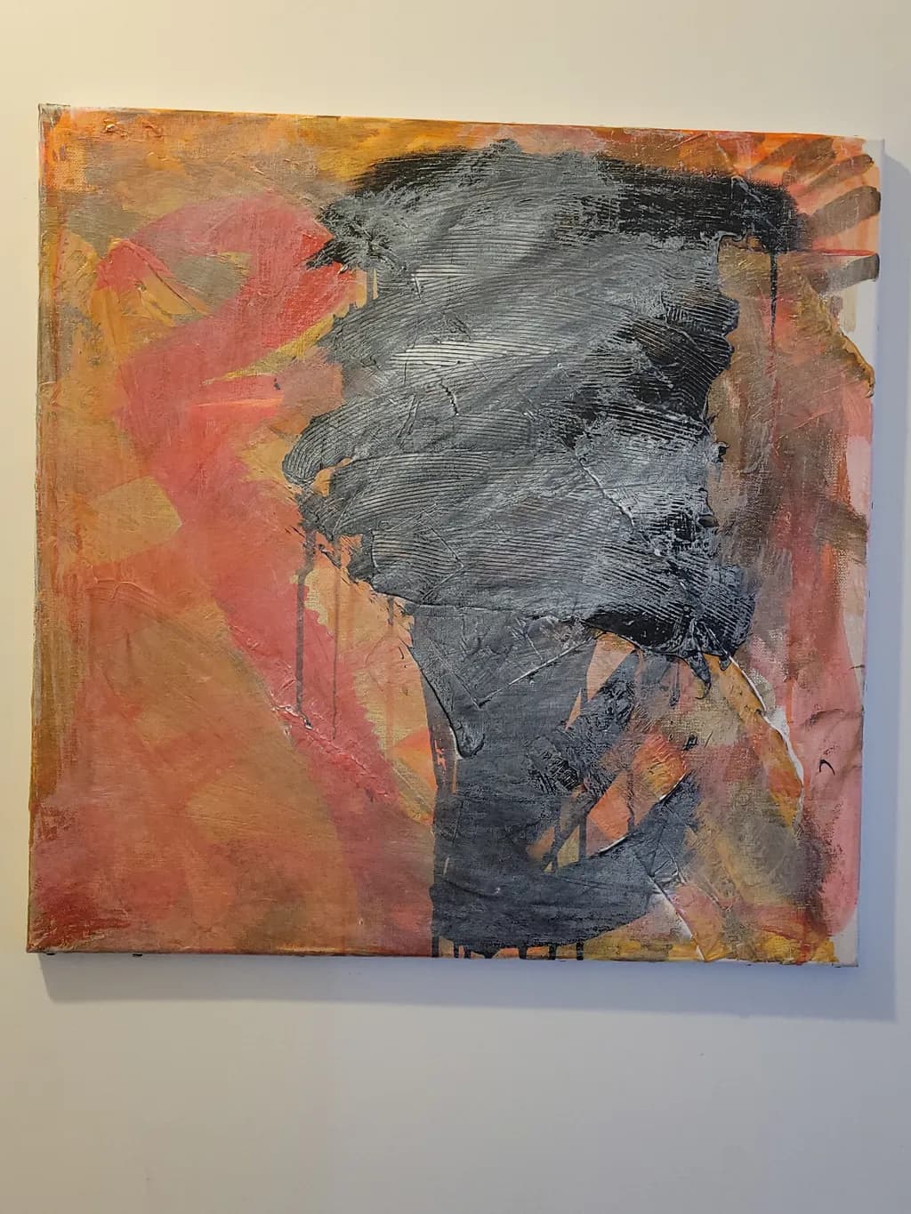 Abstract Canvas Composition