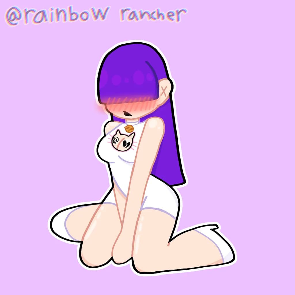 Blushing Pose